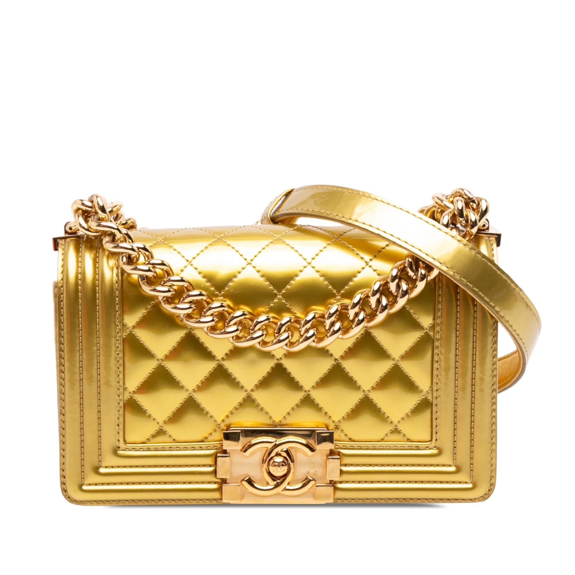 Boy patent leather handbag