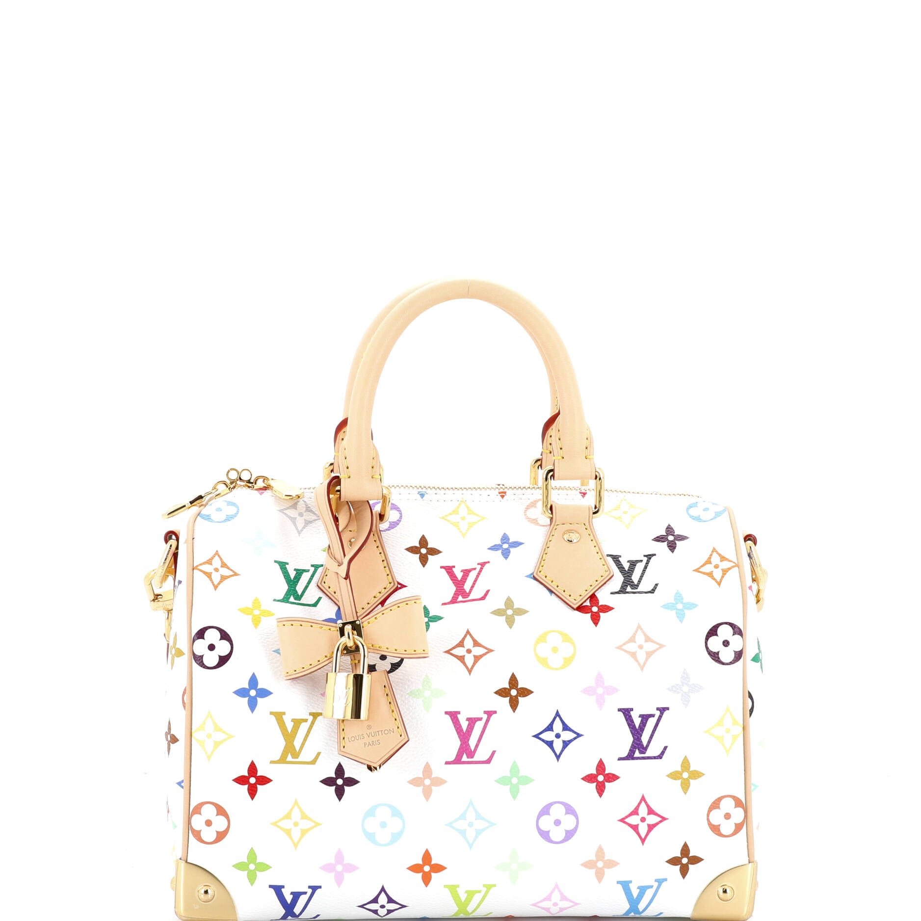 Louis Vuitton x Takashi Murakami Speedy Soft Bandouliere Bag Monogram Multicolor 25