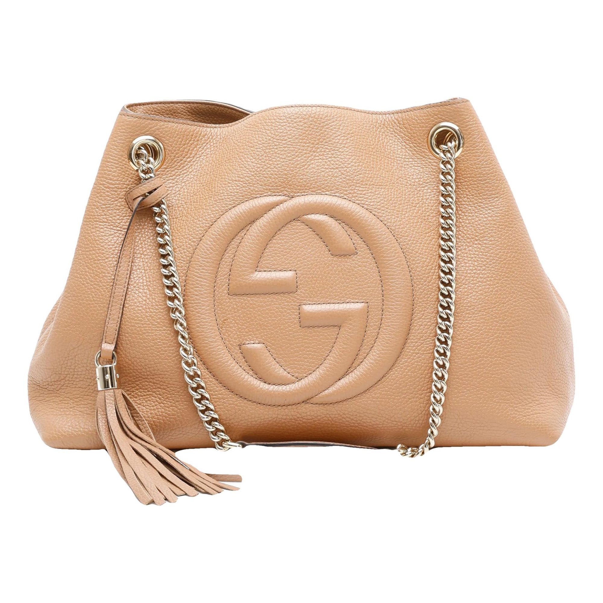 Soho Chain leather tote
