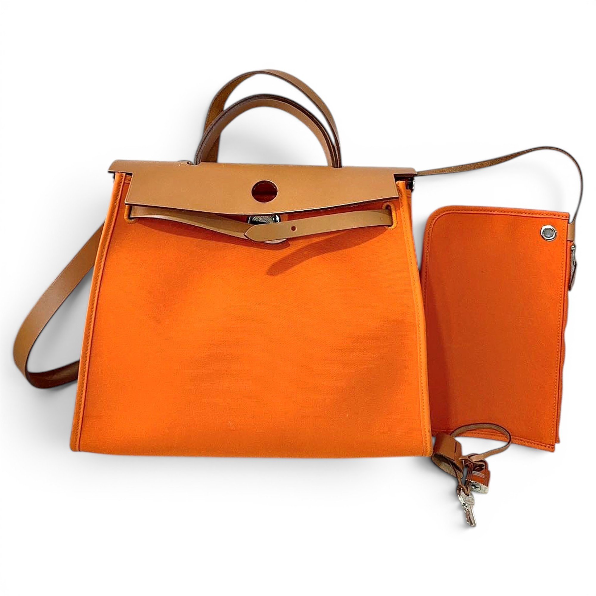 Herbag leather handbag