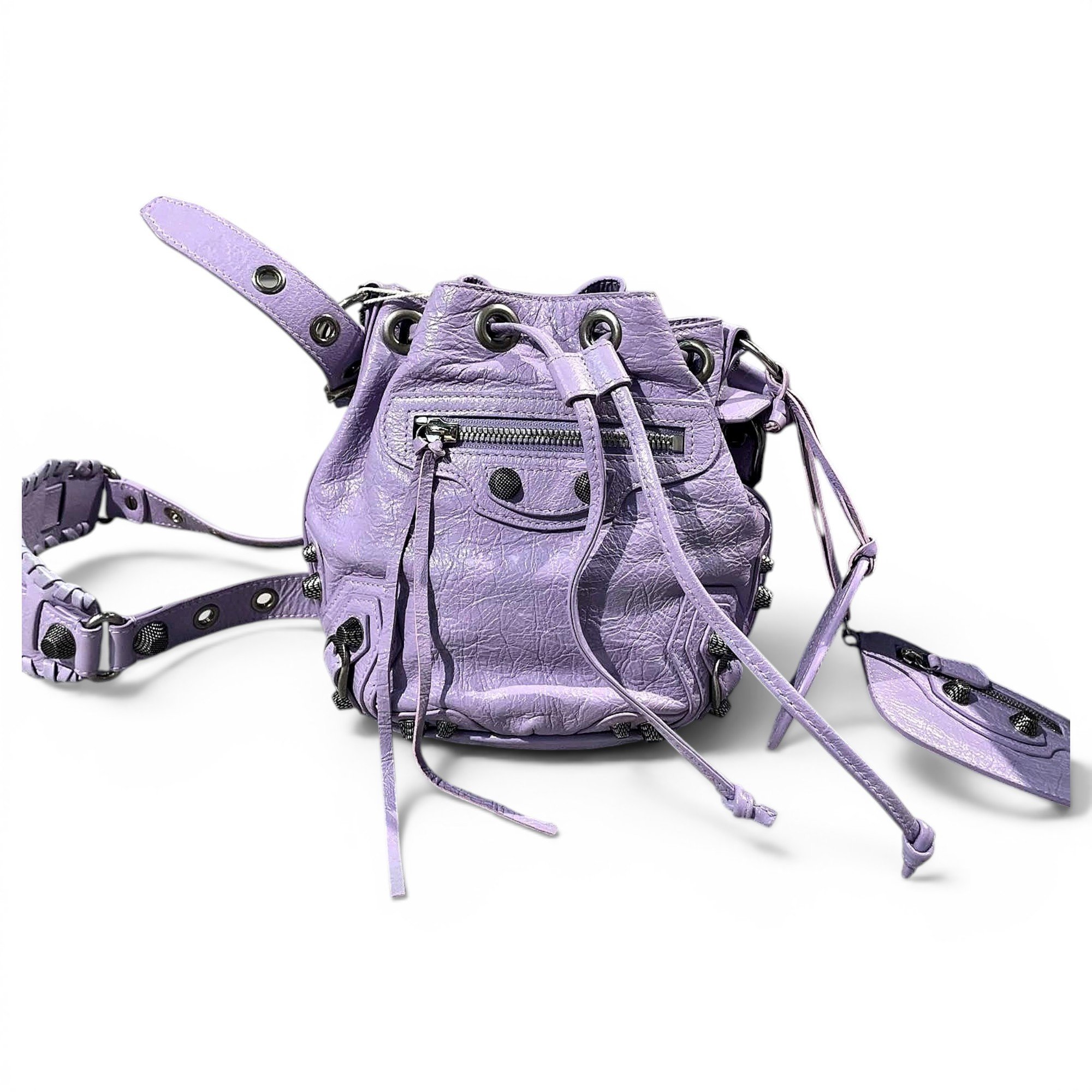 Leather mini bag