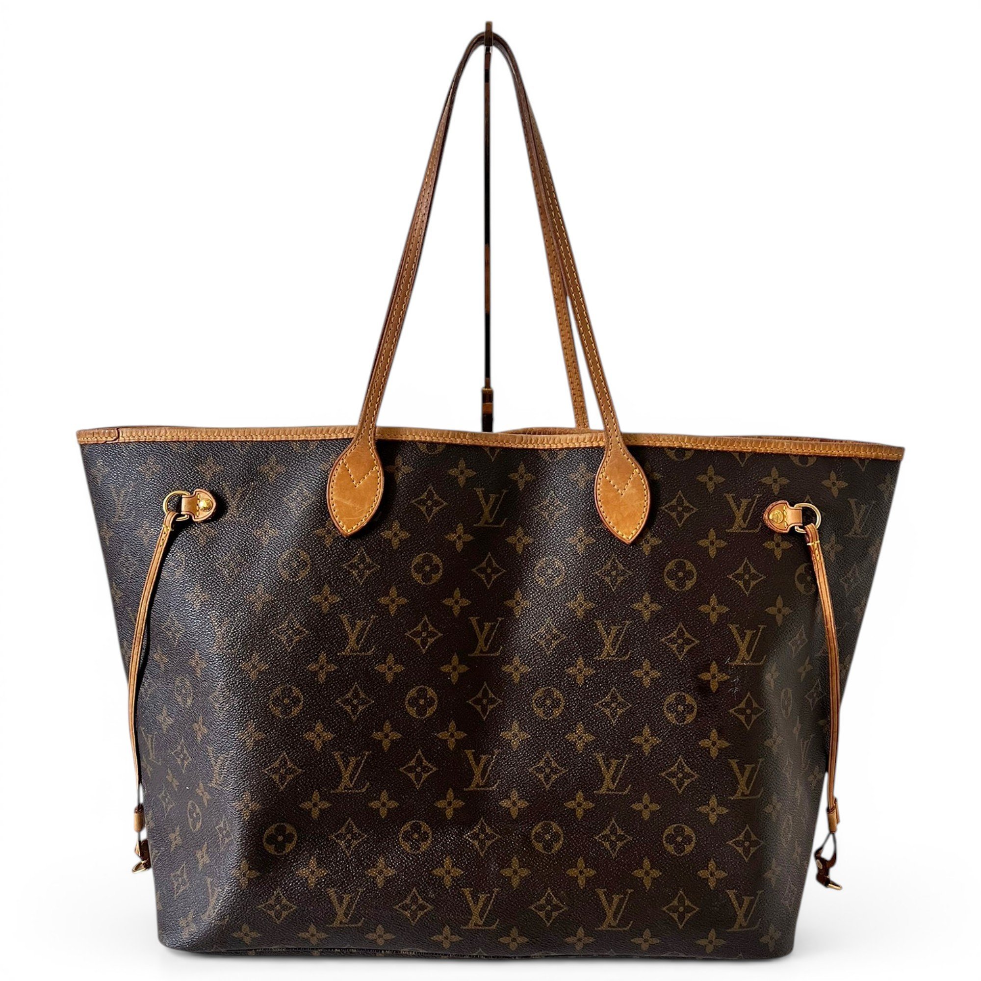 Neverfull leather tote