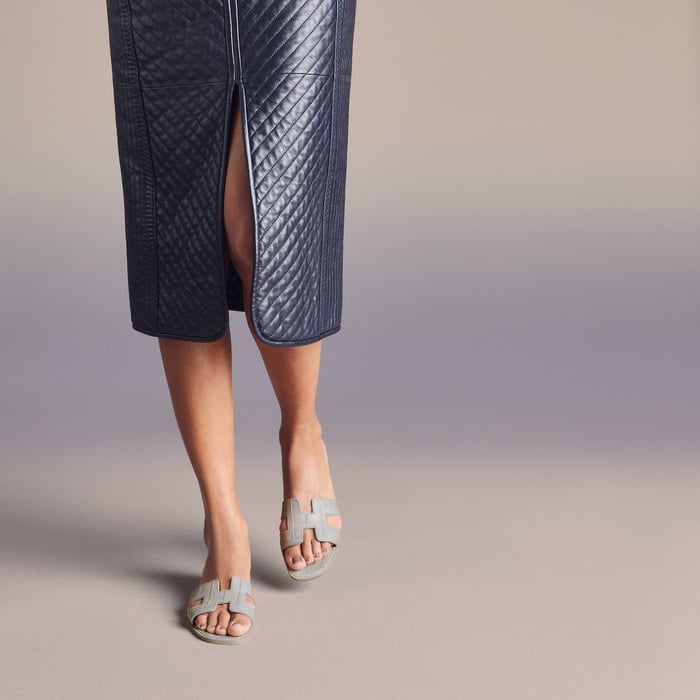 Gris Perle Oran Sandal