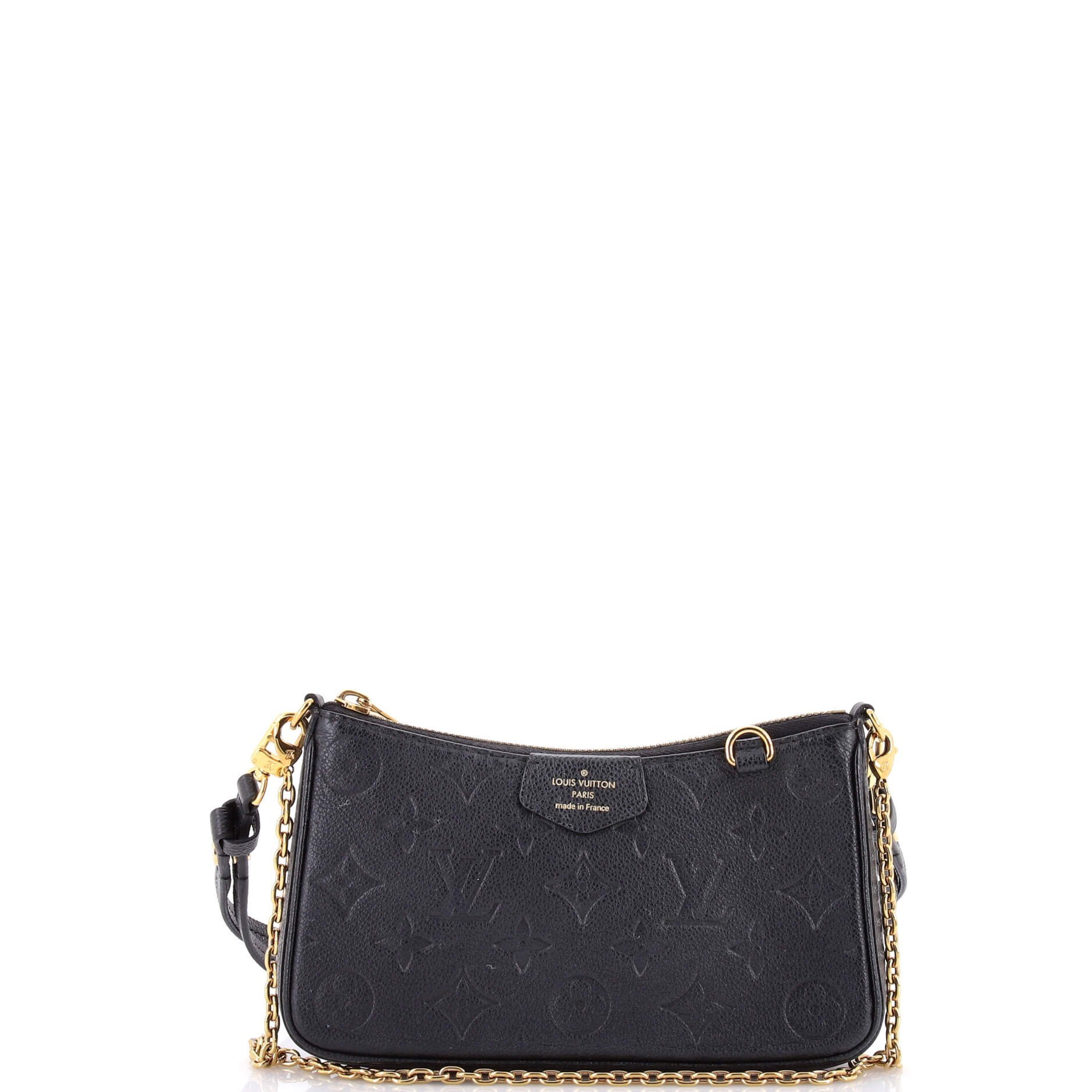 Easy Pouch On Strap leather handbag