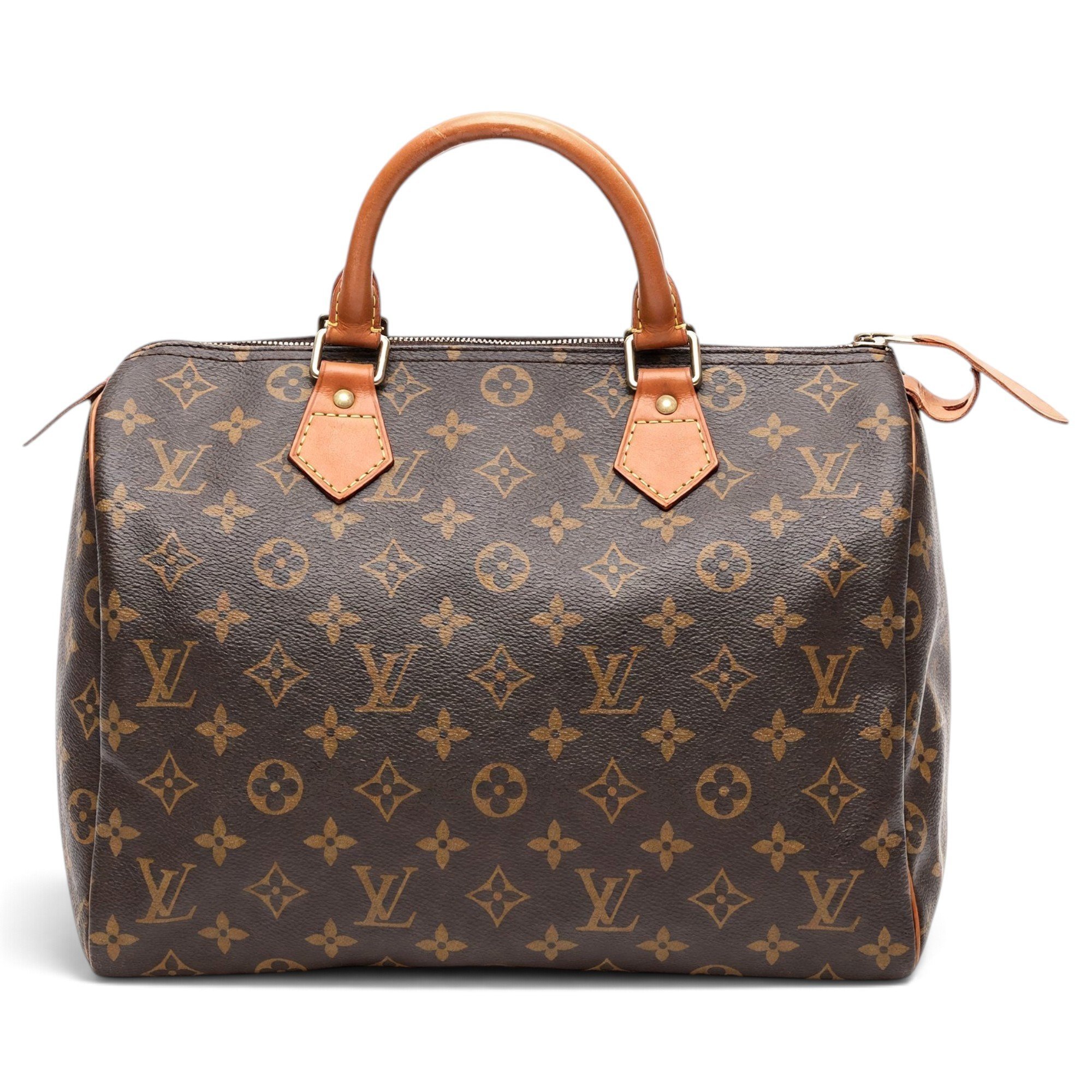 Speedy leather handbag