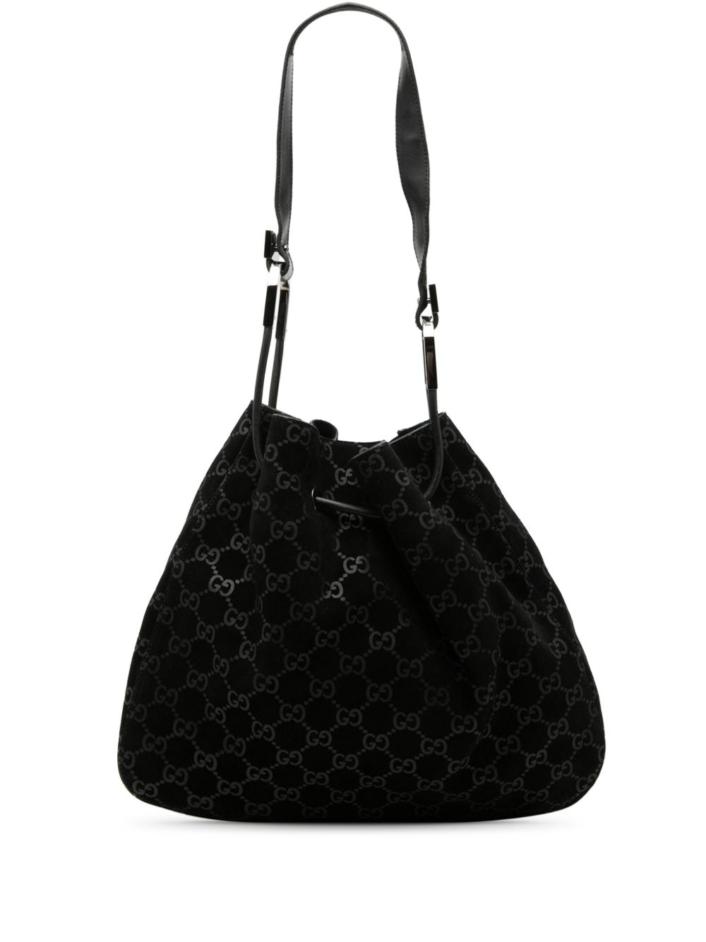 2000-2015 GG Suede shoulder bag