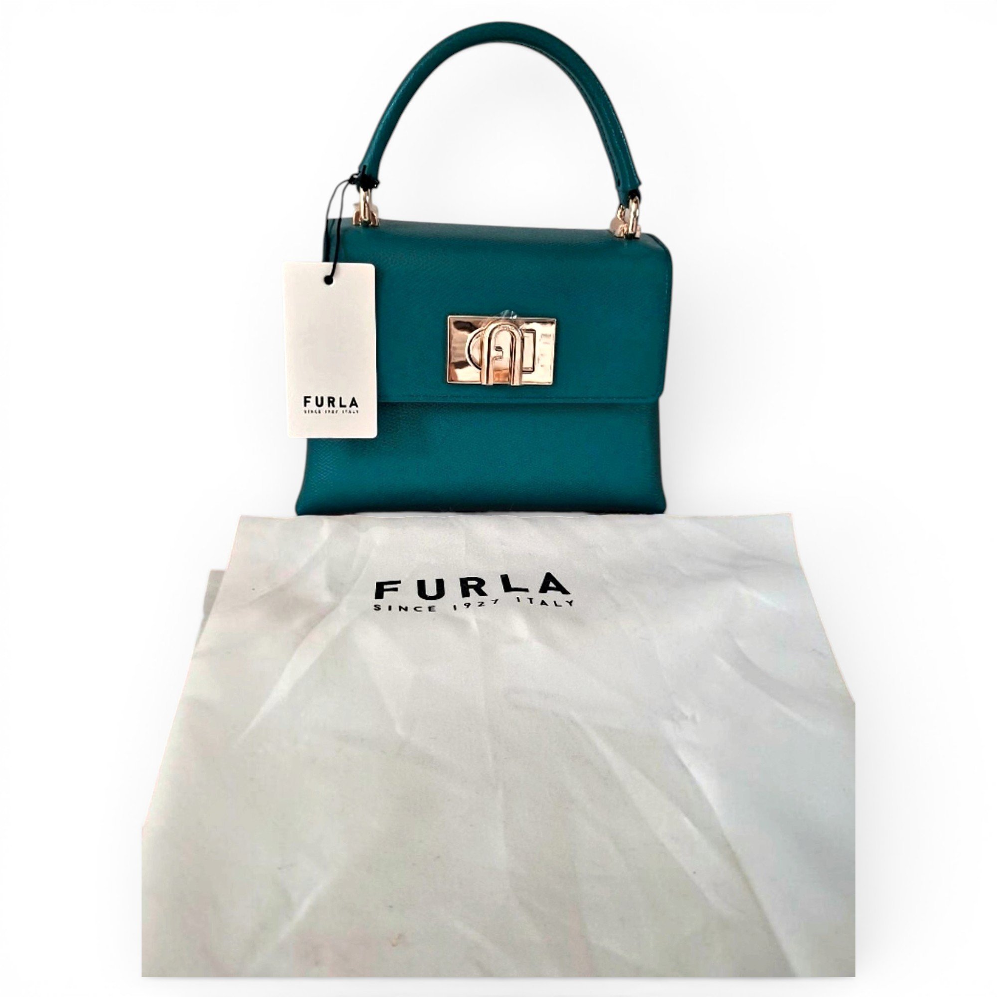 Leather tote