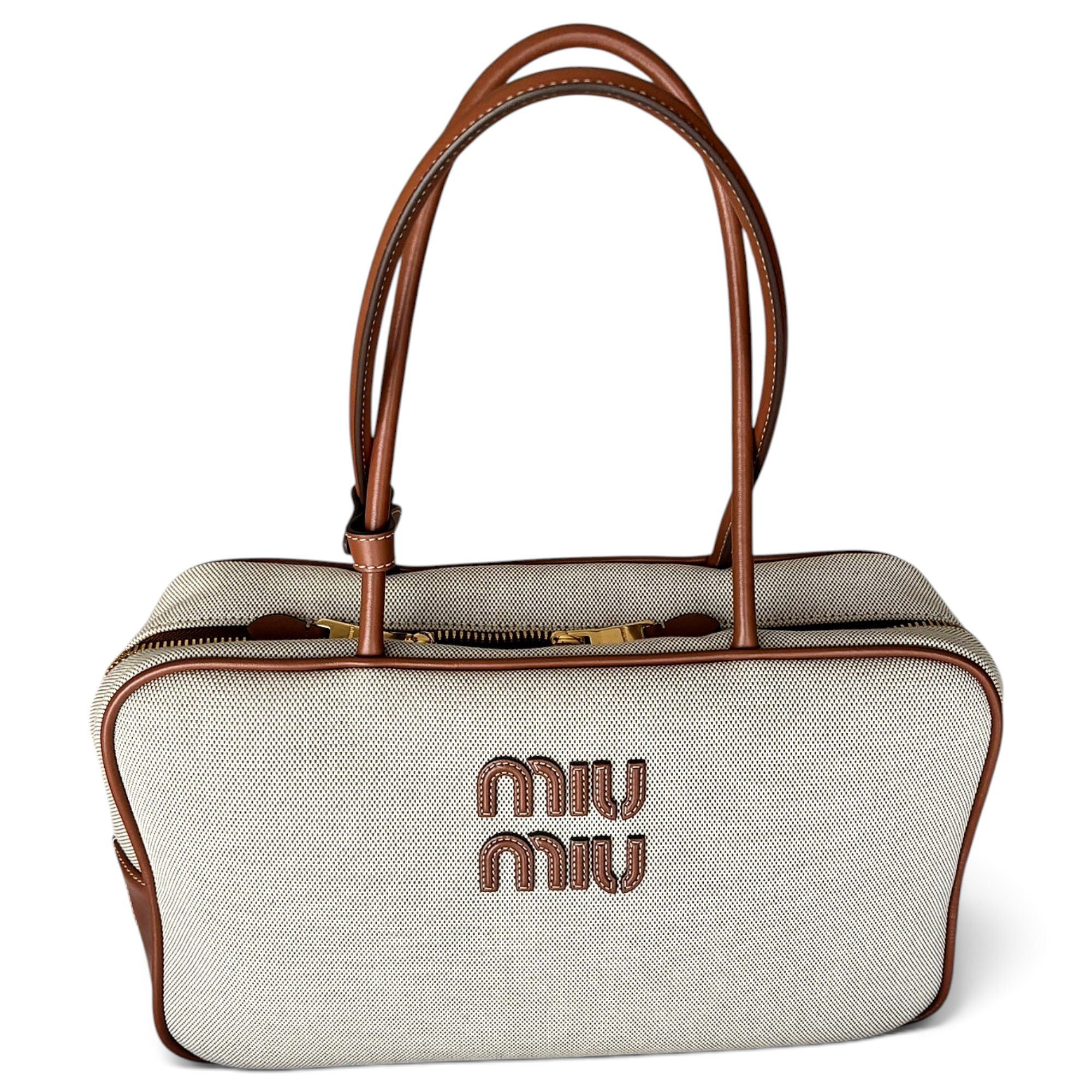 Beau leather handbag