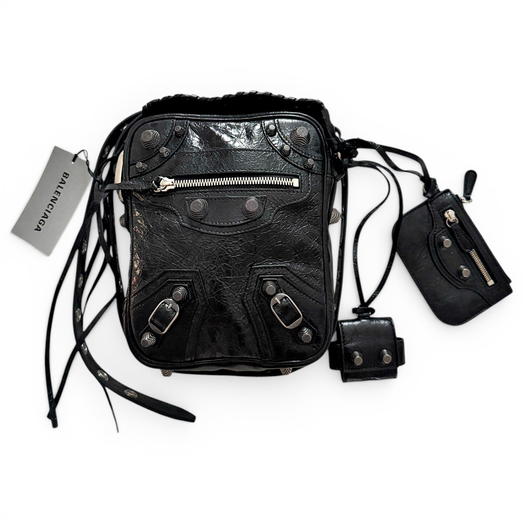 Le Cagole leather crossbody bag