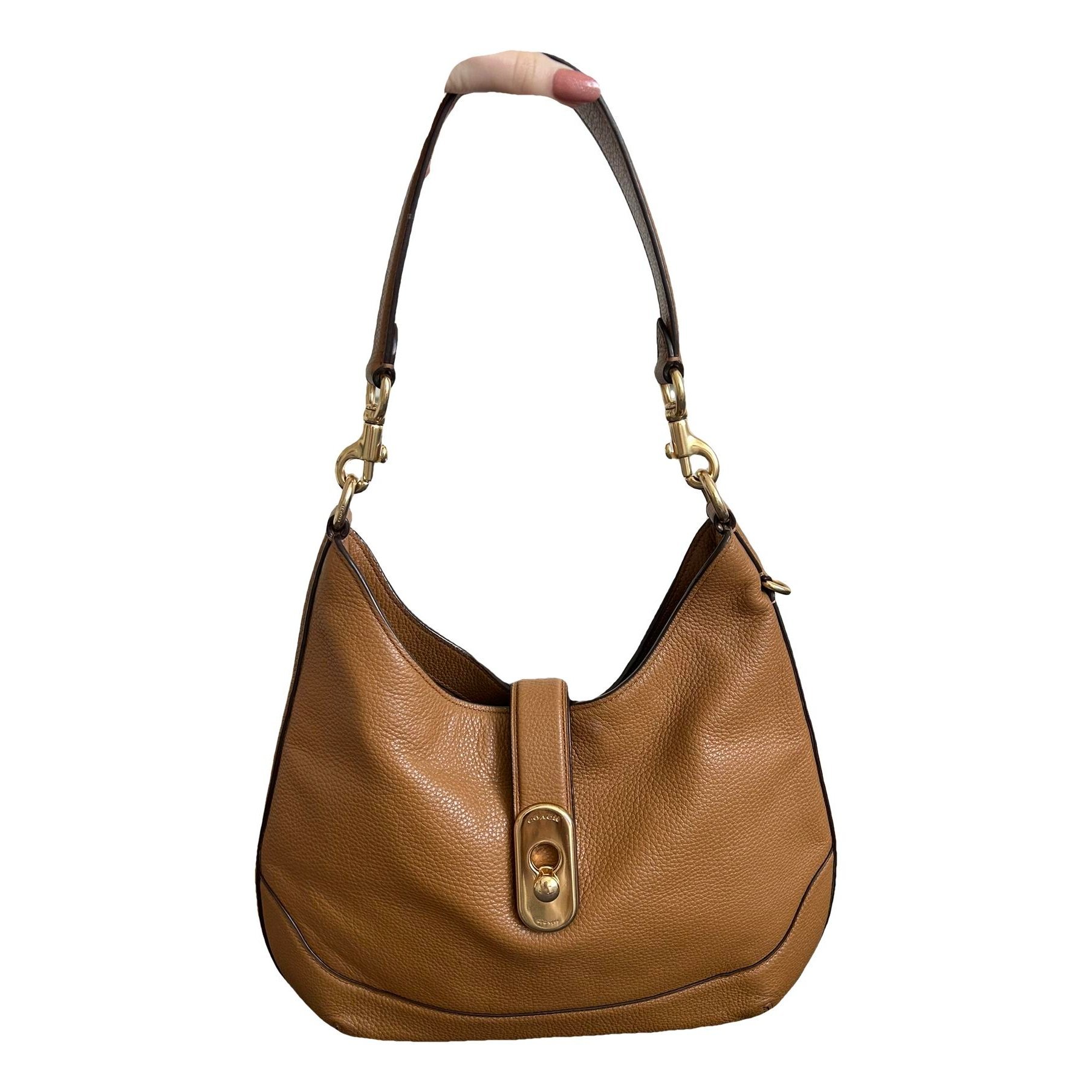 Leather handbag
