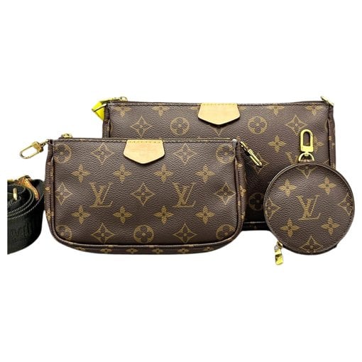 Multi Pochette Accessoires leather handbag