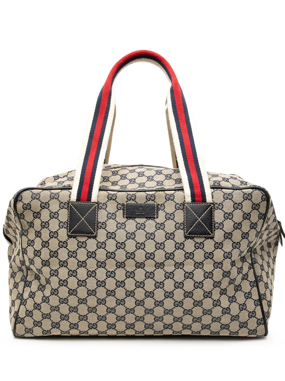 Gucci 2000-2015 GG Canvas Web travel bag