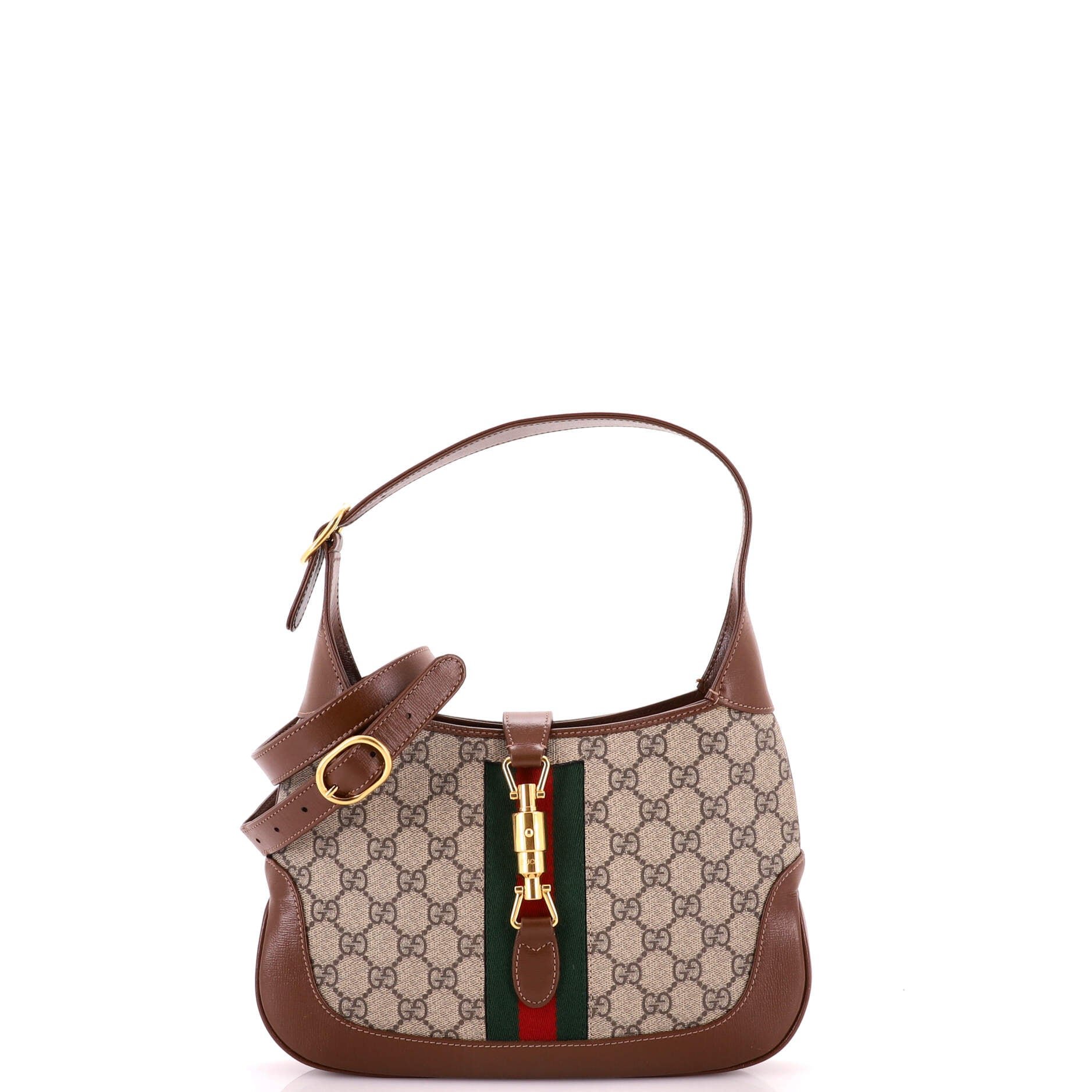 Jackie 1961 Hobo GG Coated Canvas Small