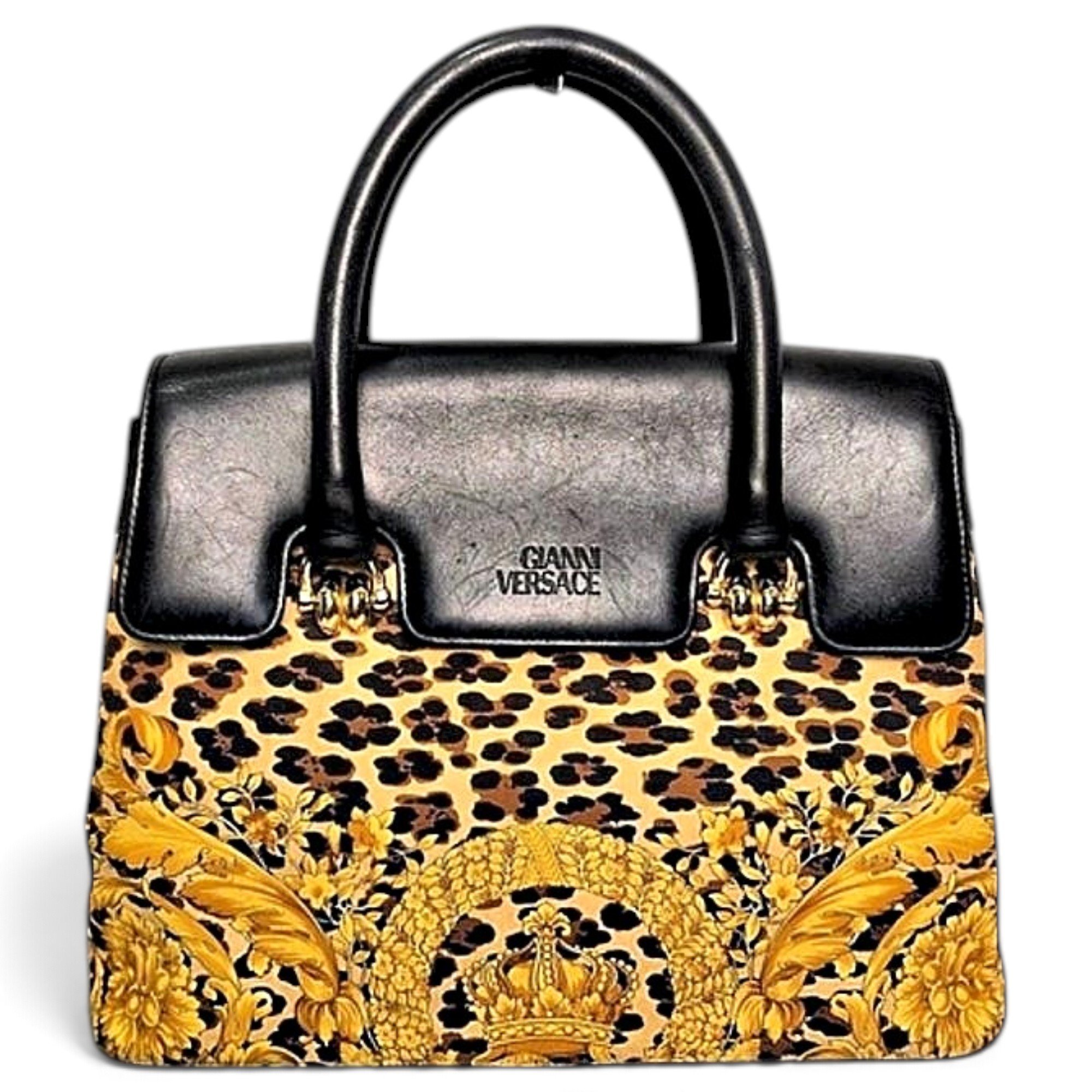 Leather handbag