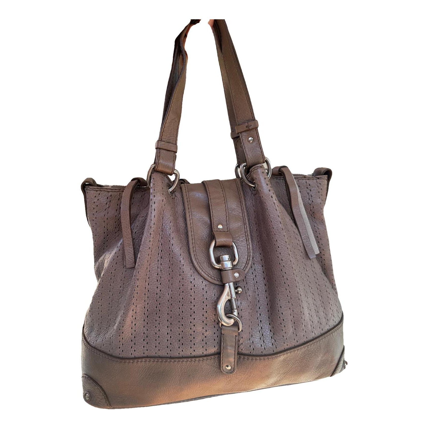 Kerala leather tote