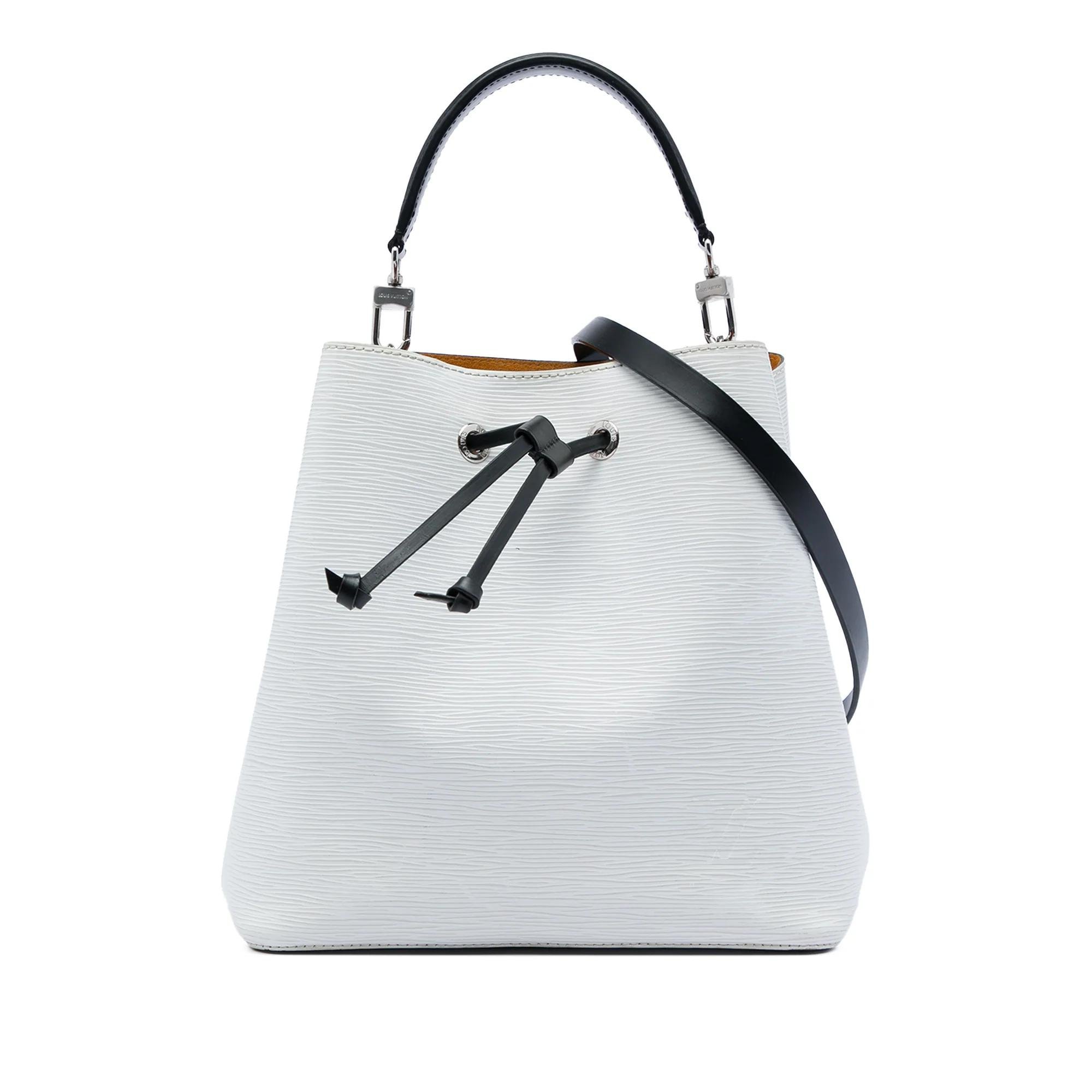 Bucket leather bag