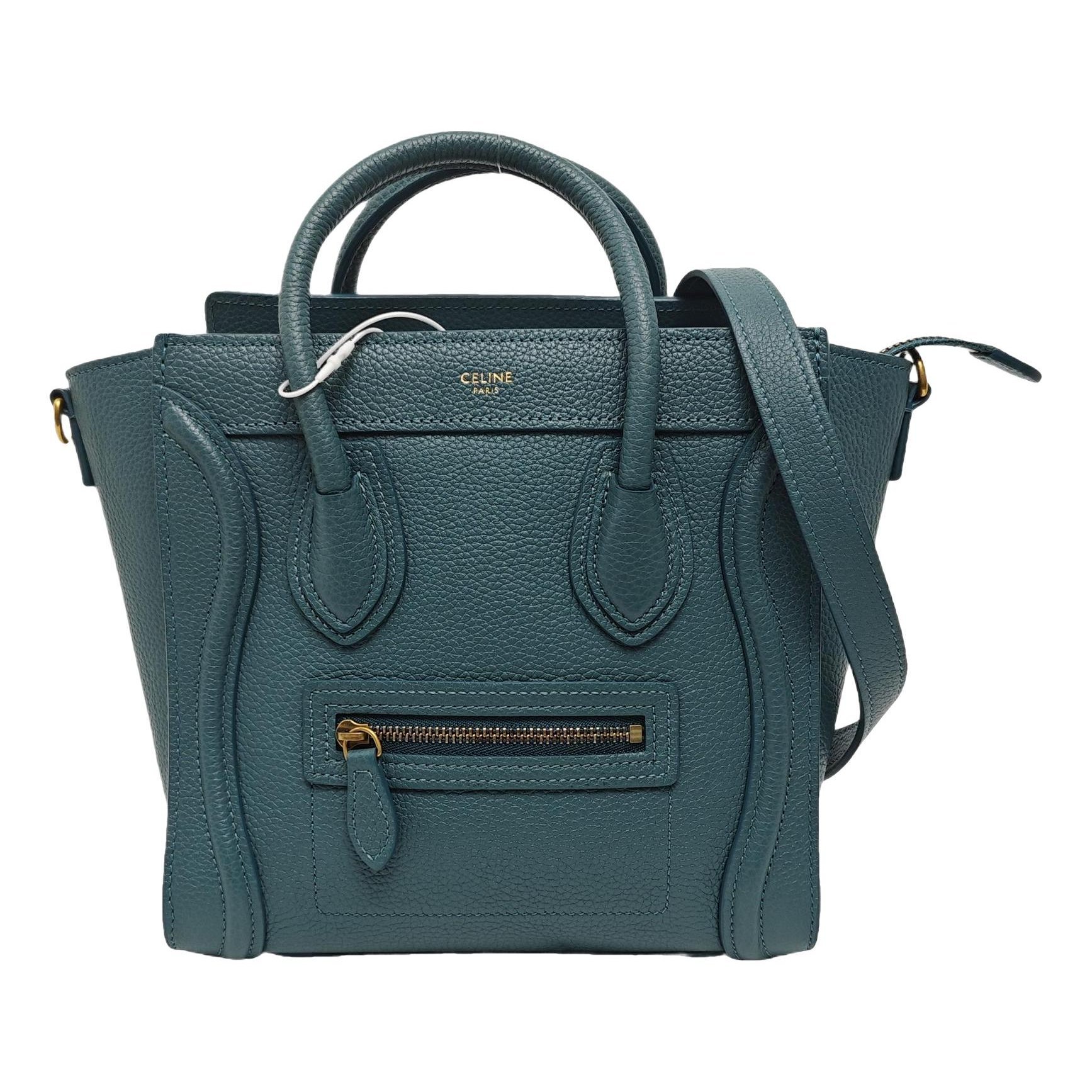 Nano Luggage leather handbag