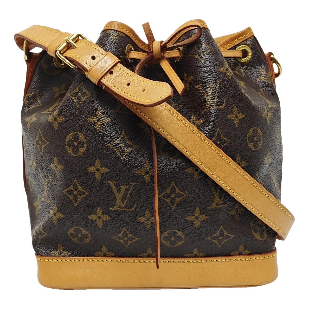 Nano Noé leather handbag