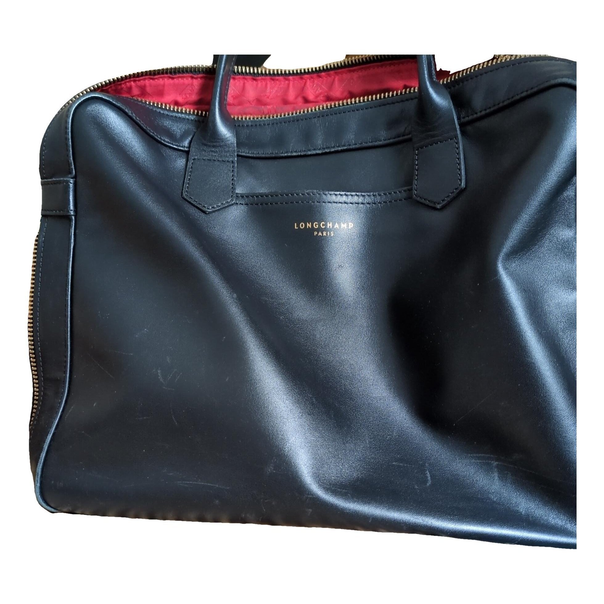 Leather satchel