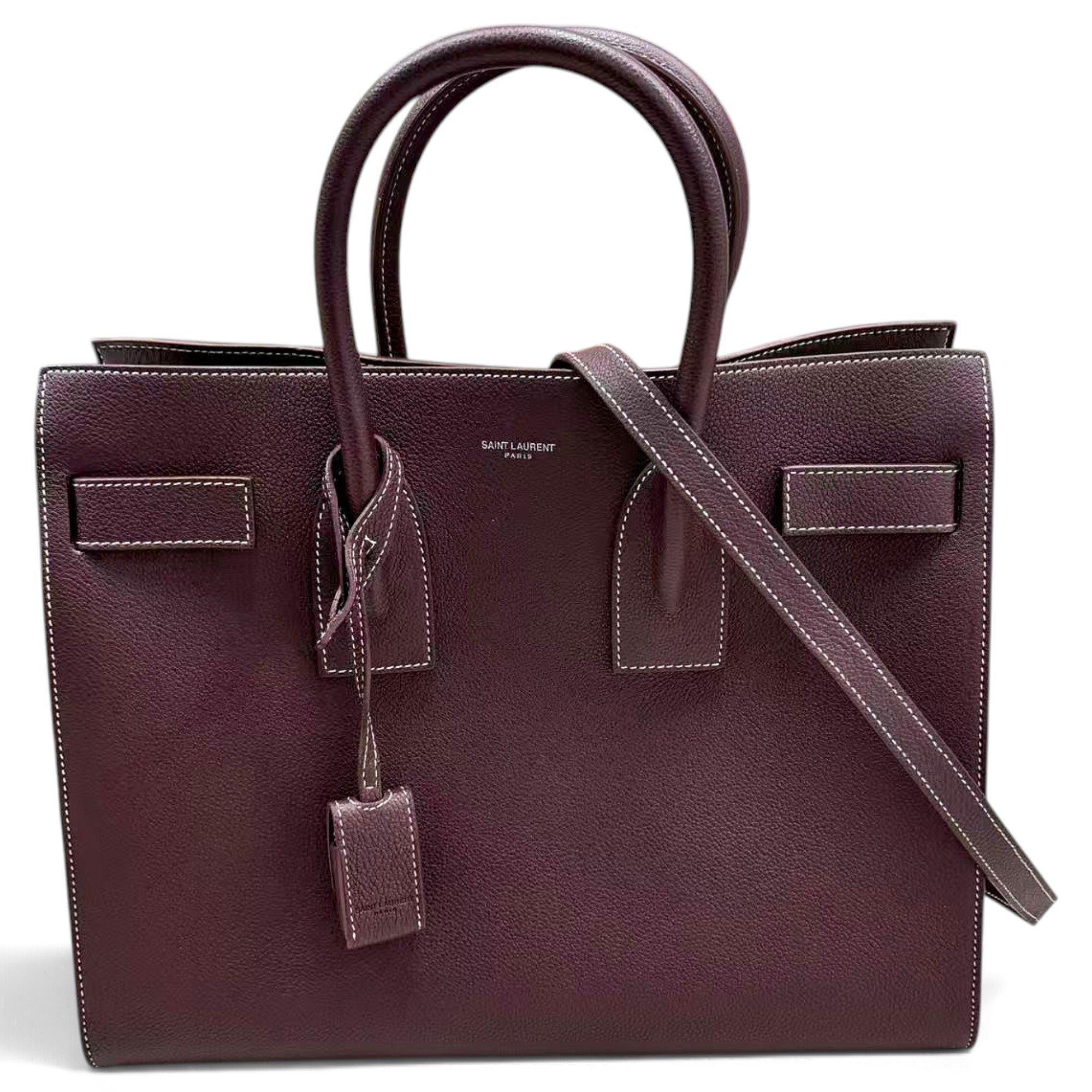 Sac de Jour leather tote