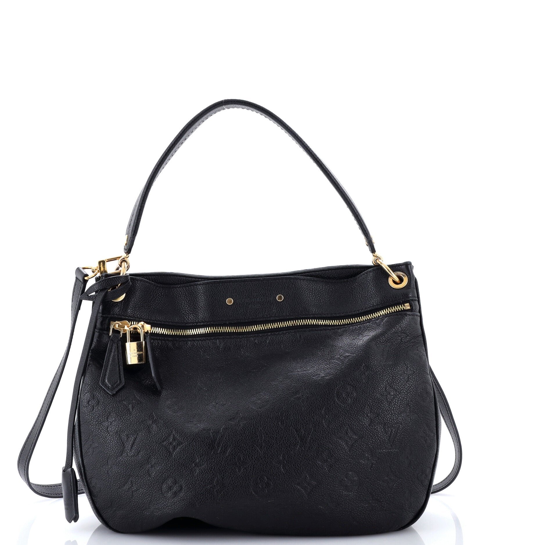 Spontini NM Handbag Monogram Empreinte Leather