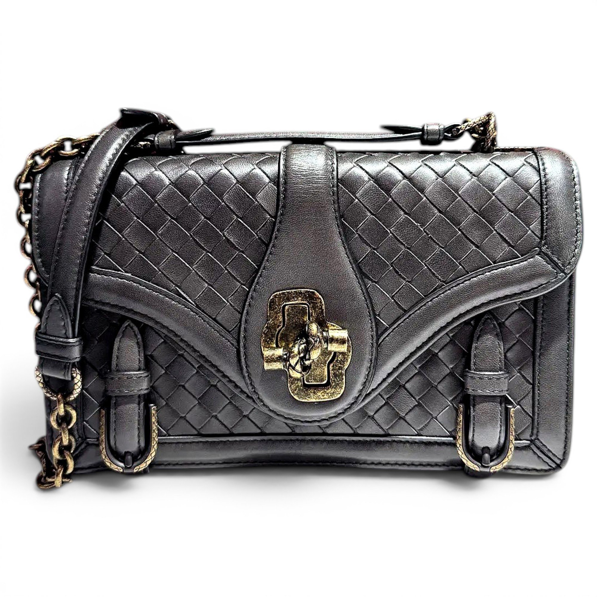 Leather handbag
