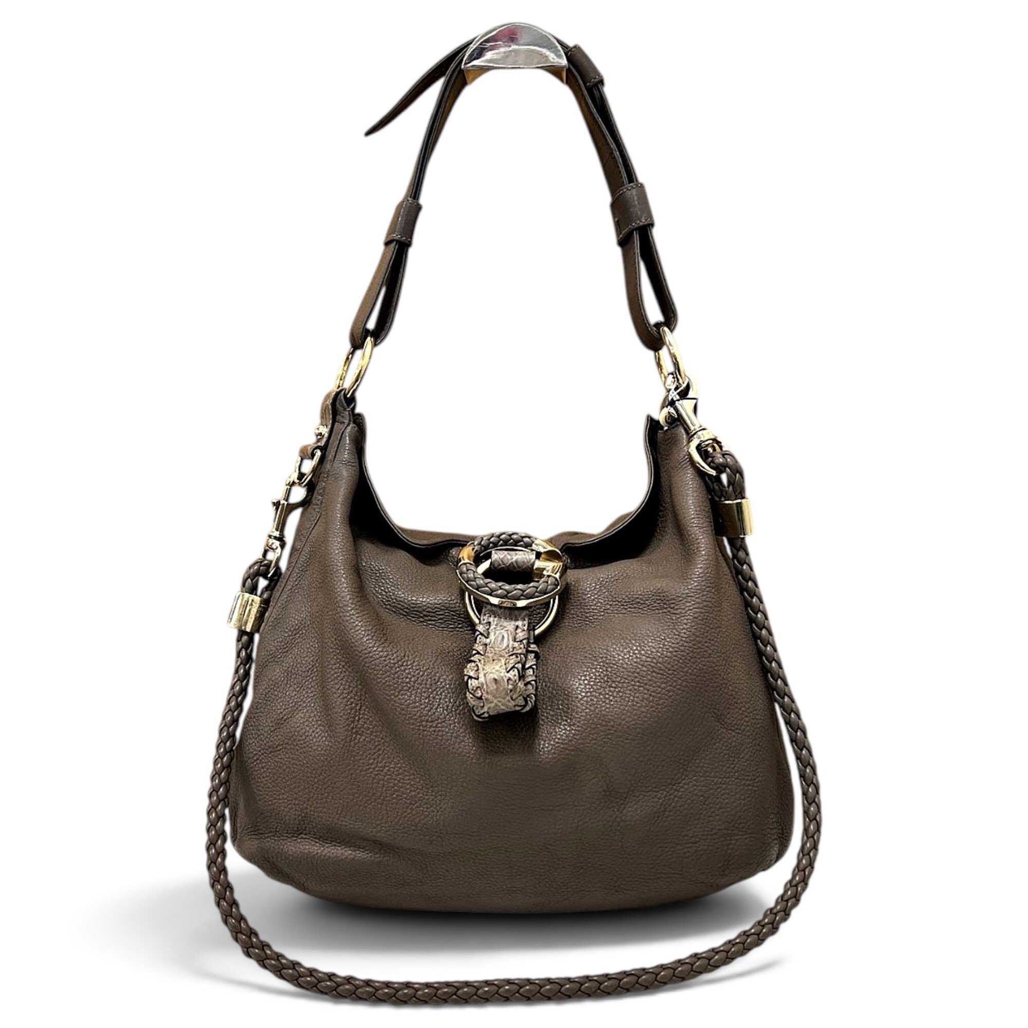 Leather handbag