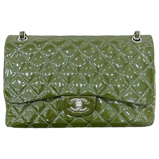 Timeless/Classique patent leather handbag