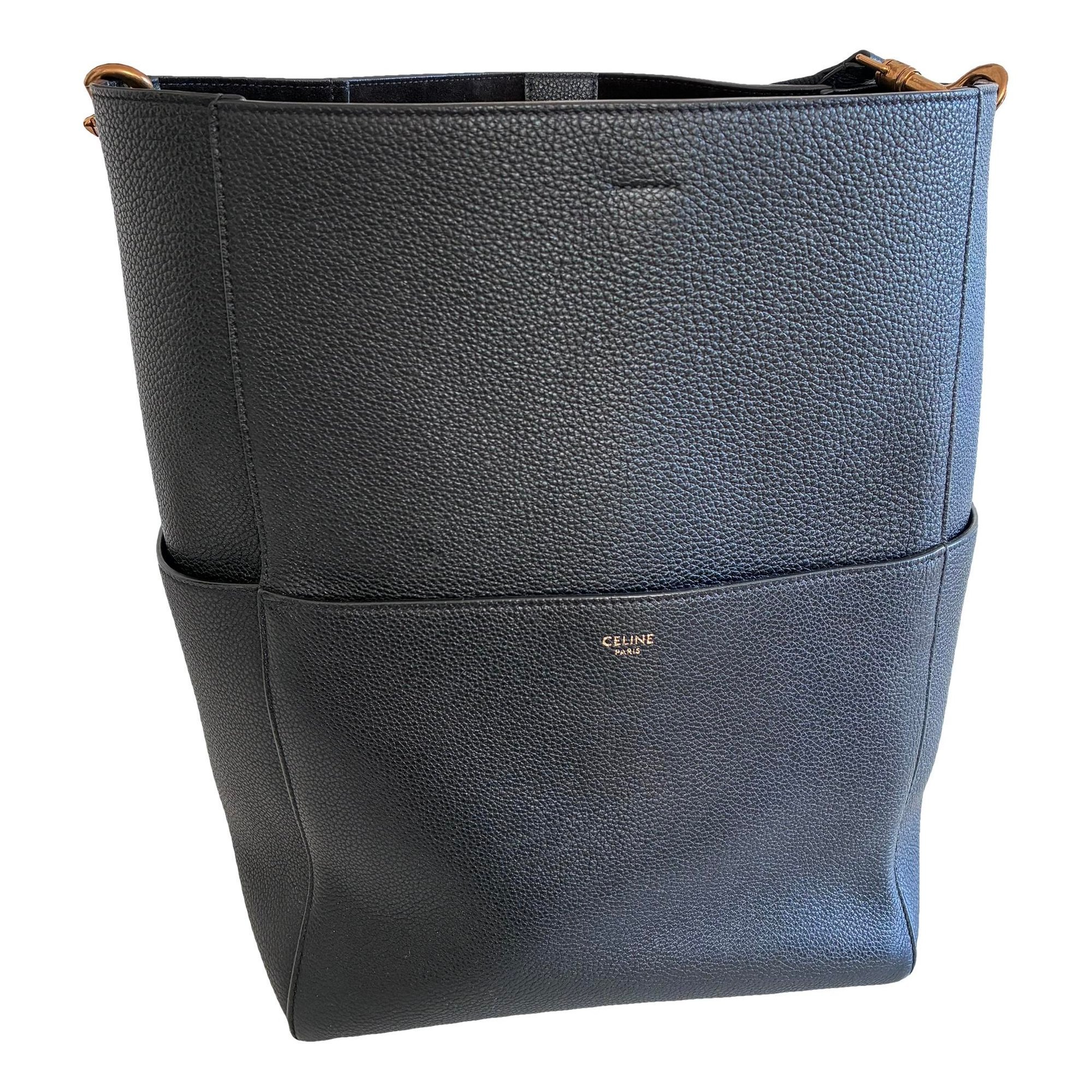 Seau Sangle leather tote