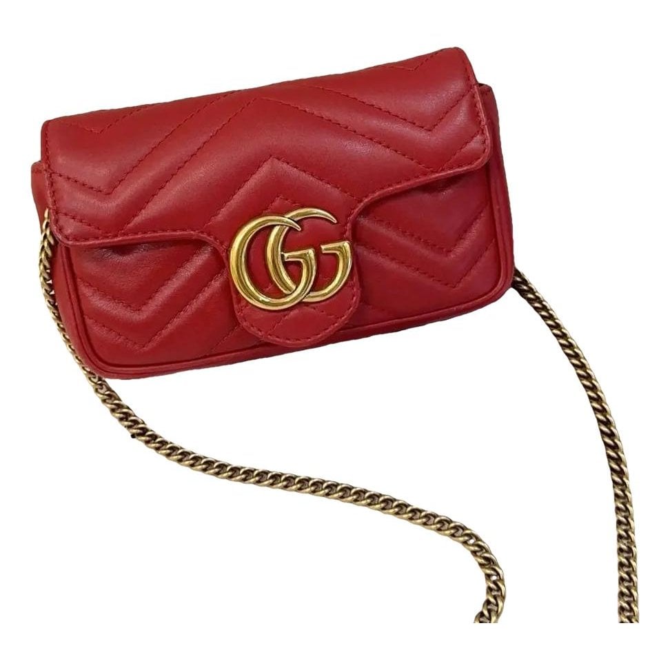 GG Marmont Chain leather handbag