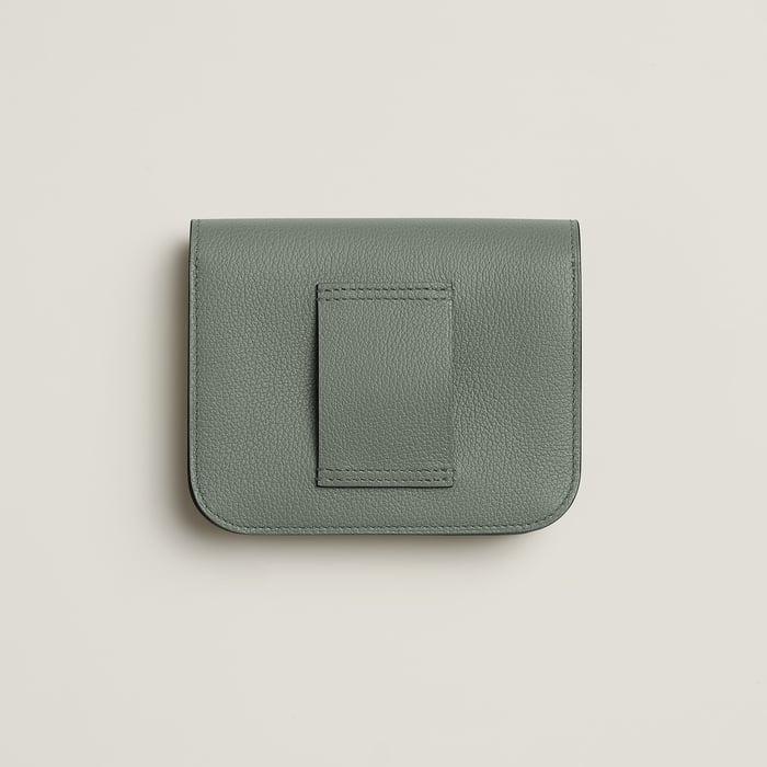 Vert Amande Constance Slim Wallet
