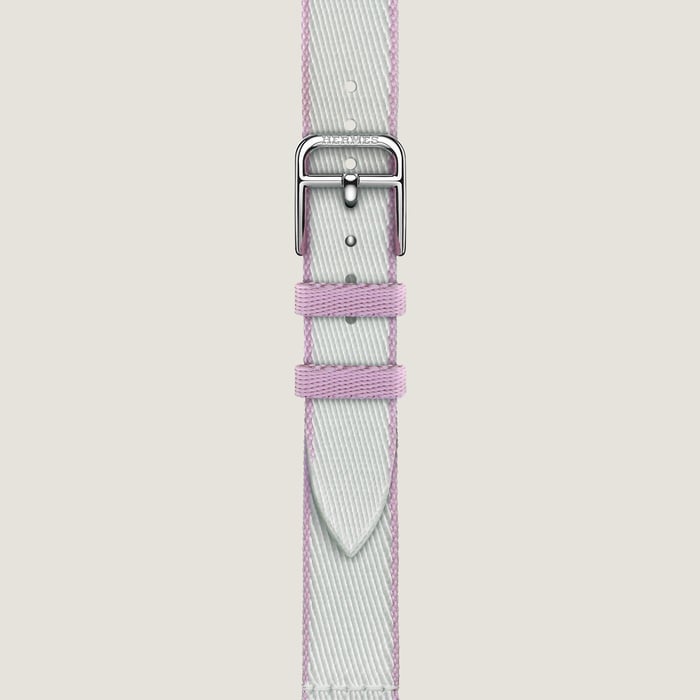 Bracelet Apple Watch Hermès Simple Tour 42 mm Twill Jump Attelage
