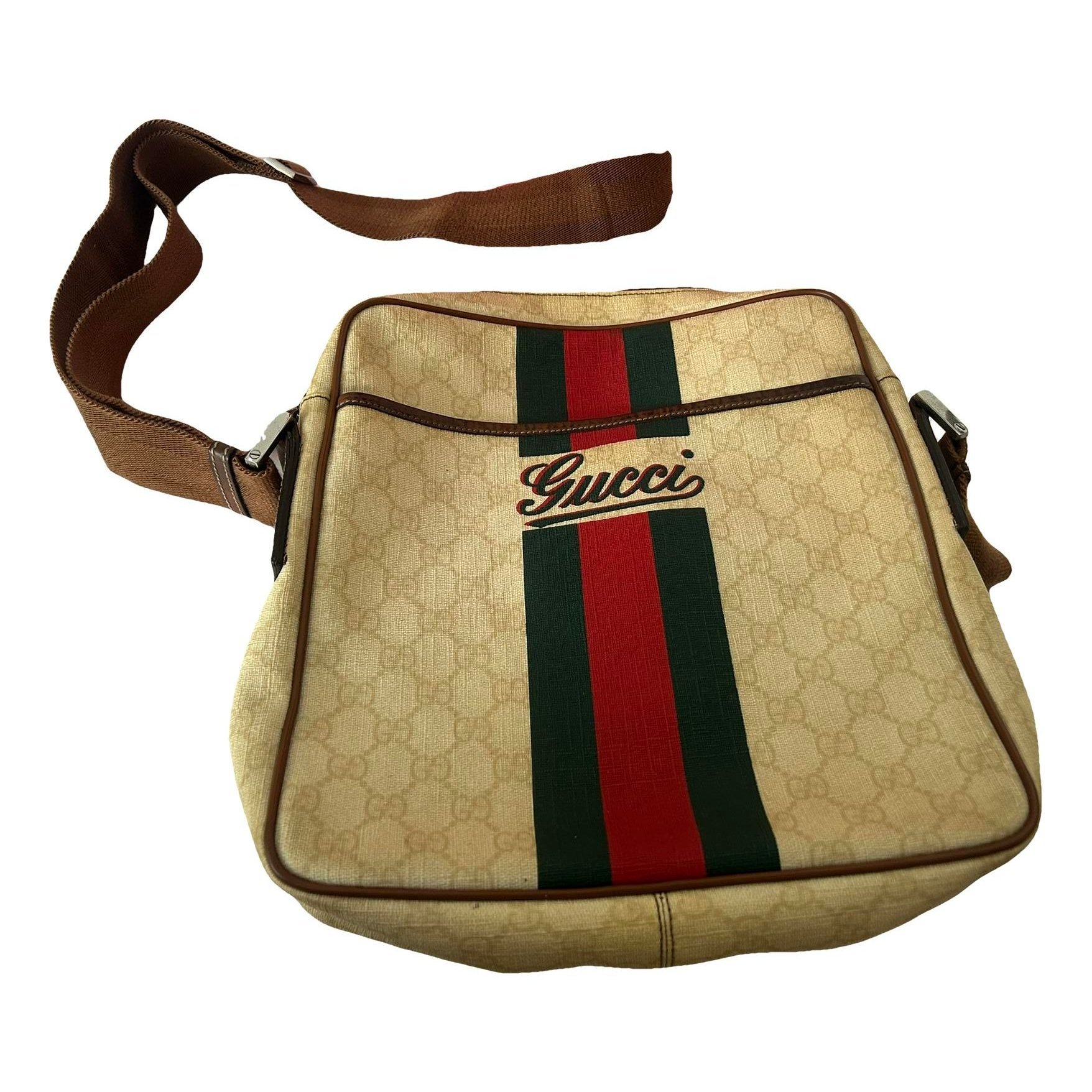 Vinyl handbag