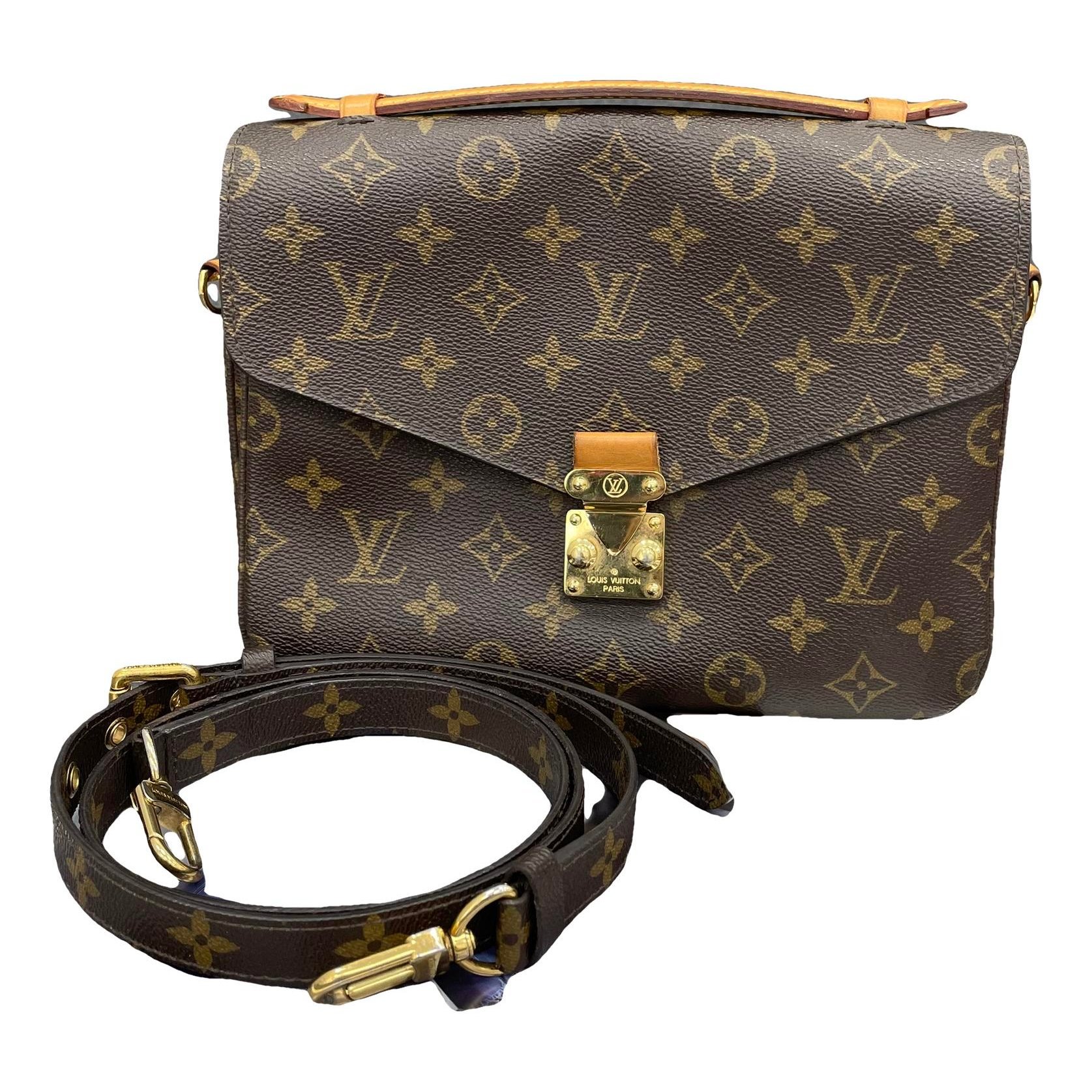 Metis leather handbag