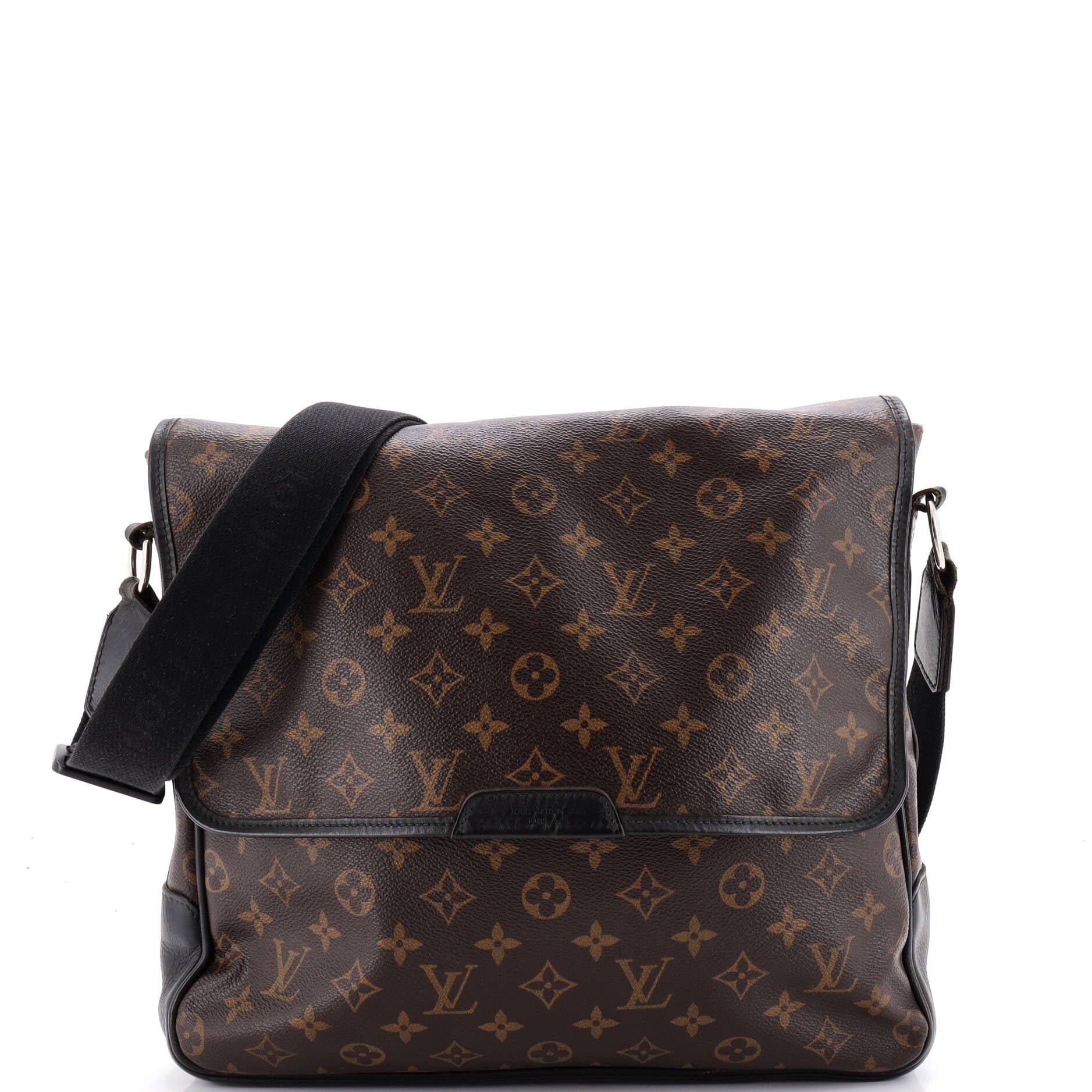 Bass Messenger Bag Macassar Monogram Canvas GM