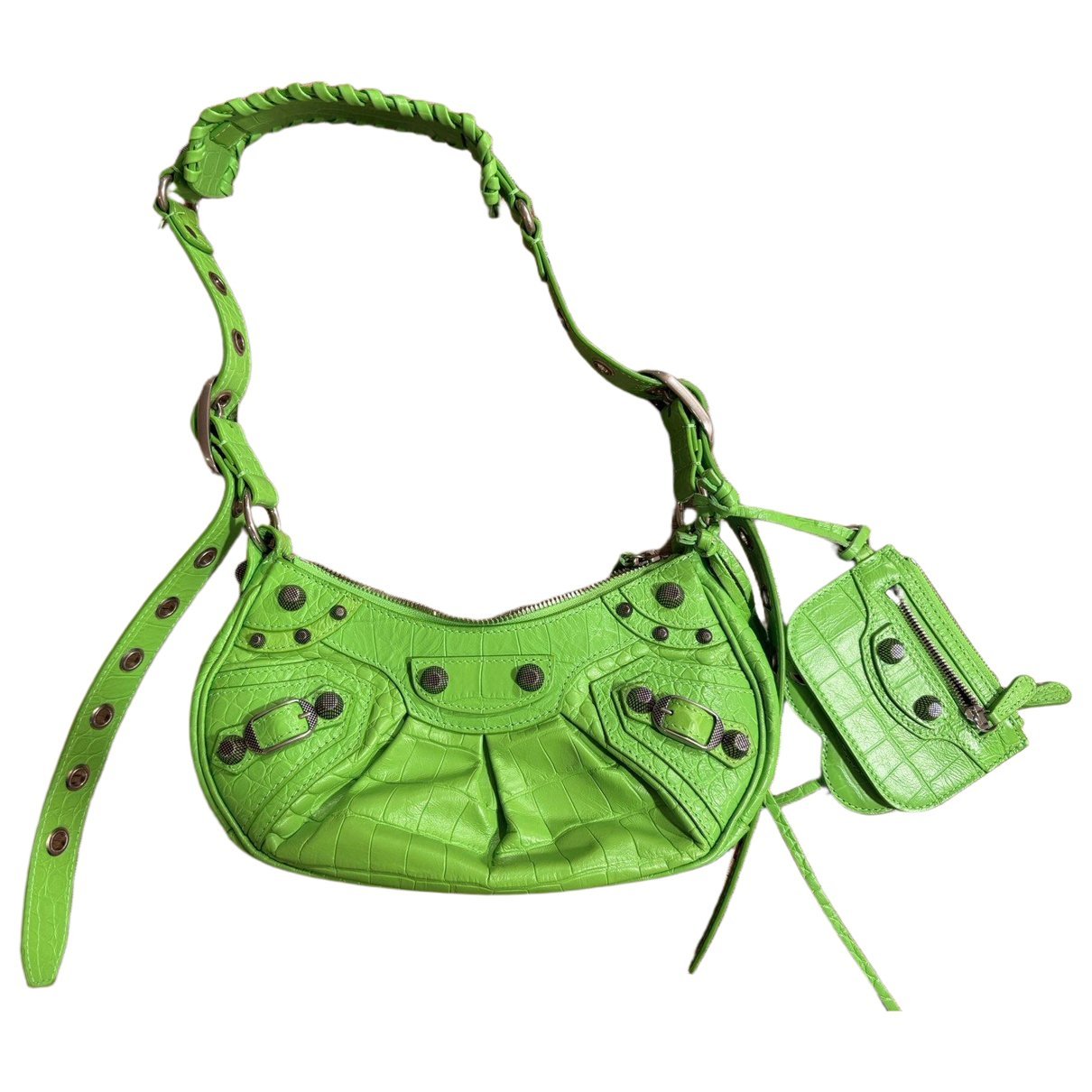 Le Cagole leather handbag