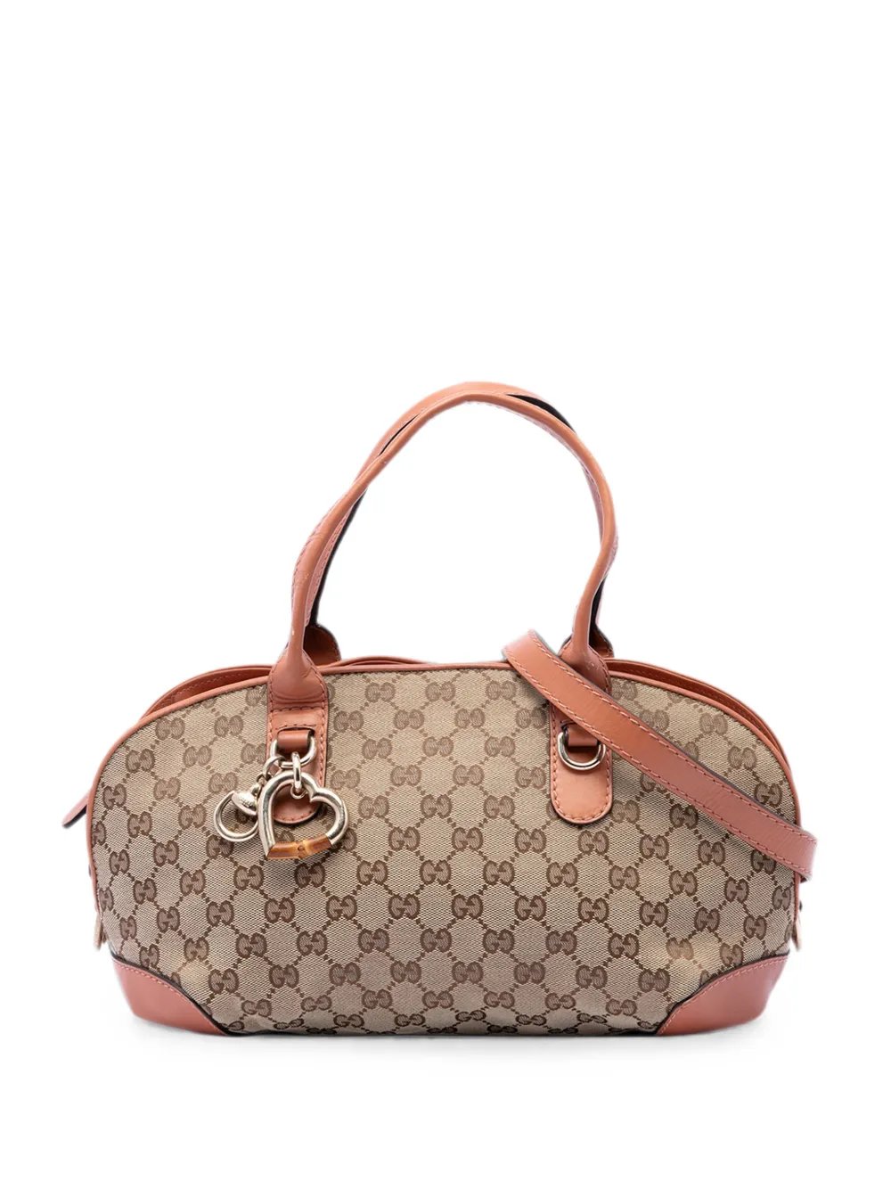 2016-2026 GG Canvas Heart Bit satchel