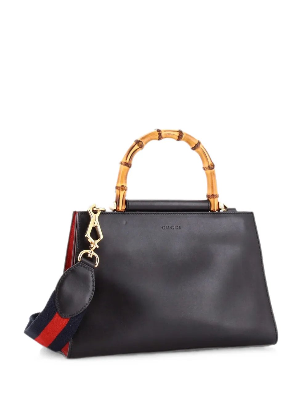 Nymphaea Top Handle Bag Leather Small satchel
