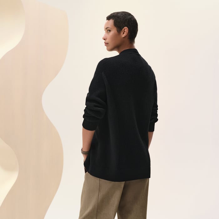 Noir Long Cardigan