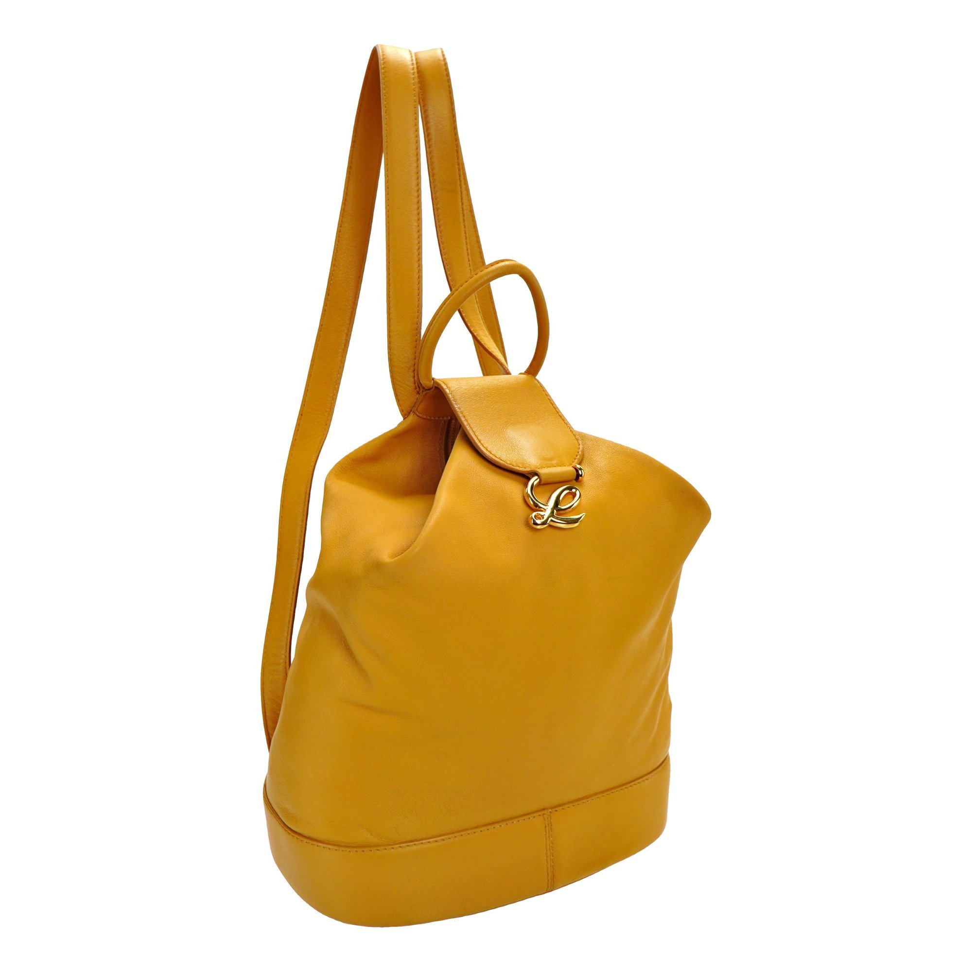 Rucksack leather backpack