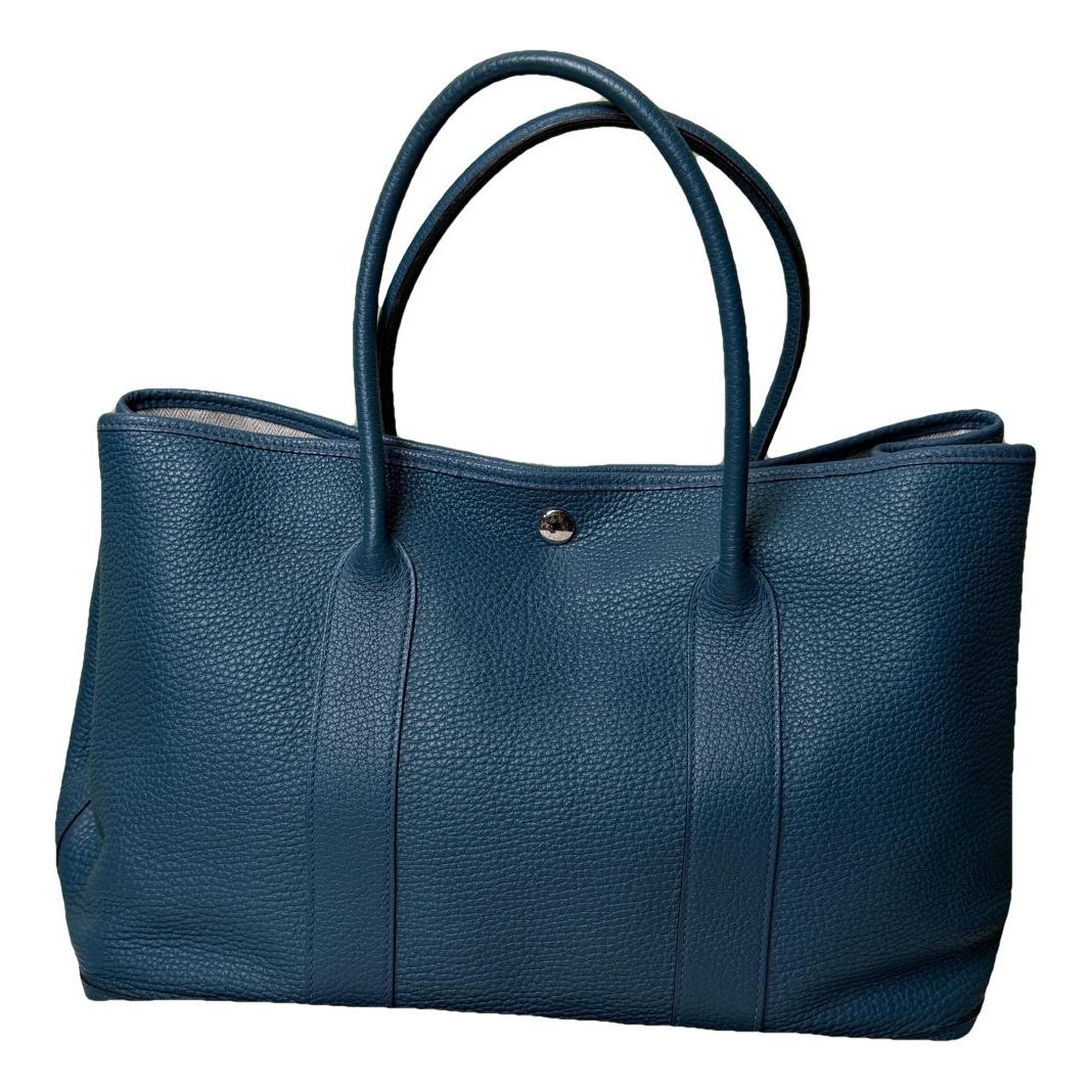 Garden Party leather handbag
