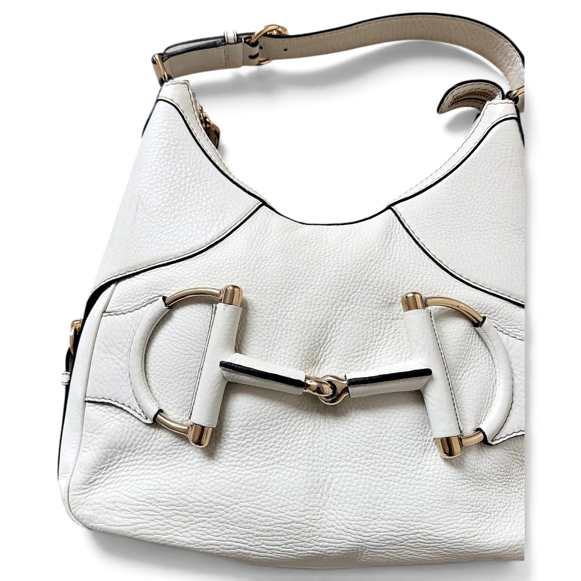 Hobo leather handbag