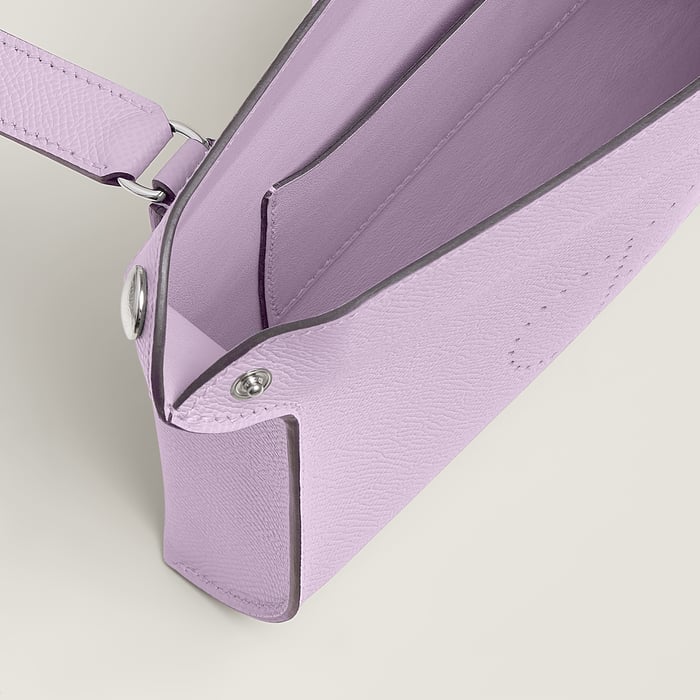 Mauve Sylvestre Hermès Videpoches Bag
