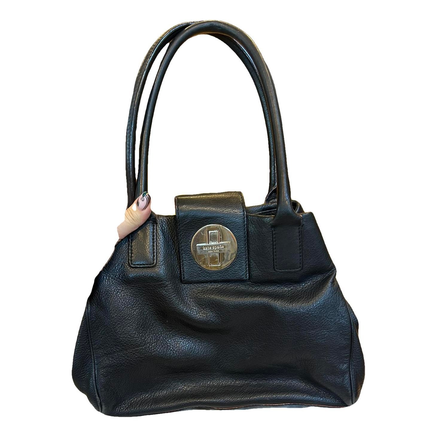Leather handbag