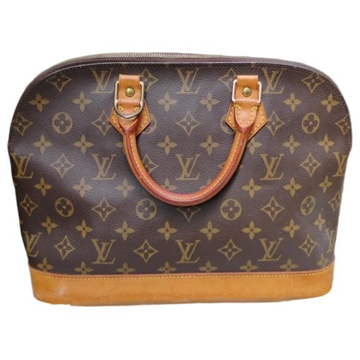 Alma leather handbag