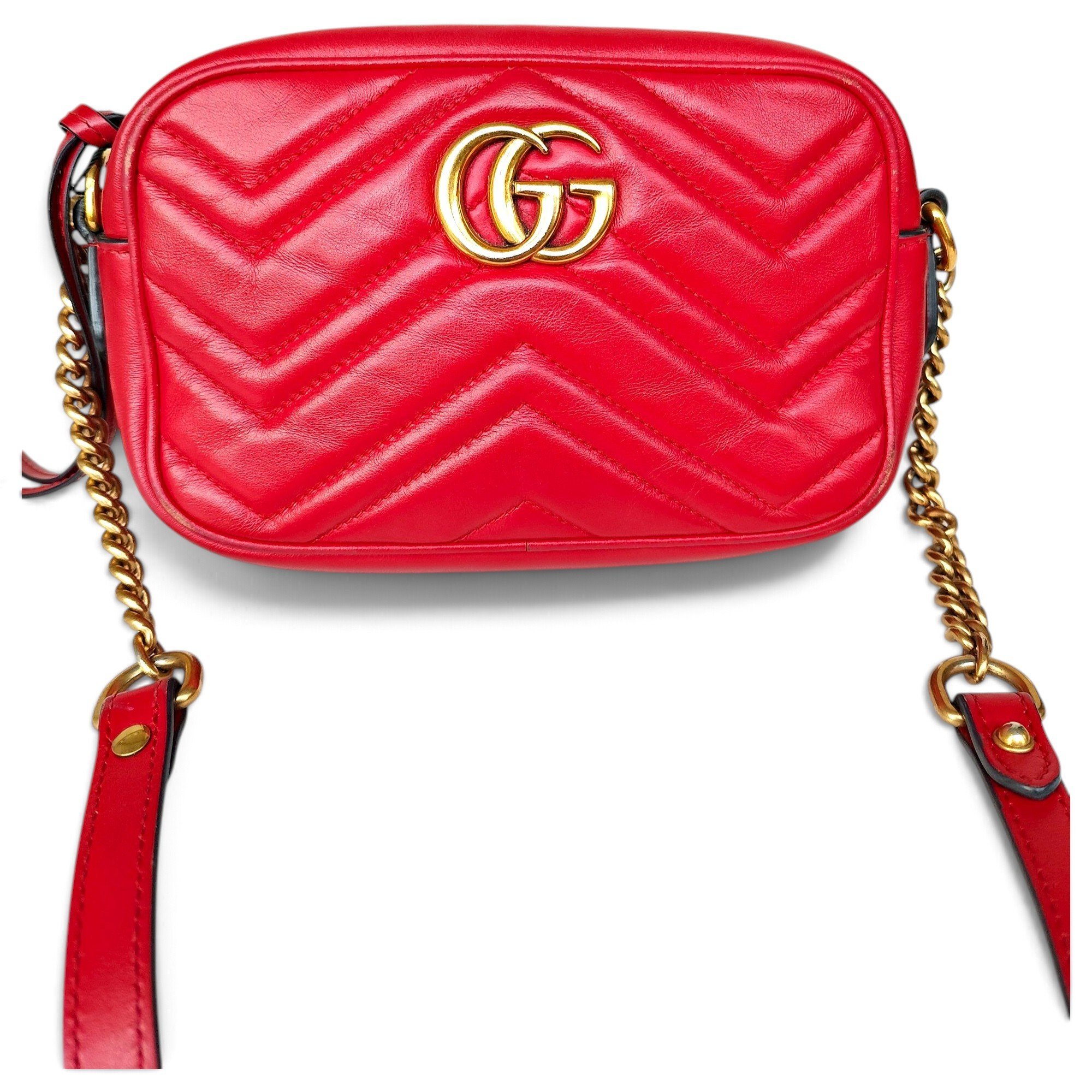 GG Marmont leather crossbody bag