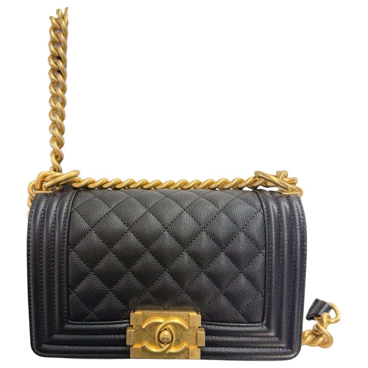 Boy leather crossbody bag