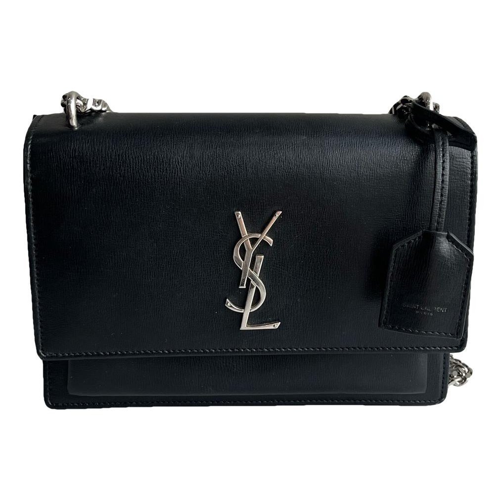 Sunset leather crossbody bag