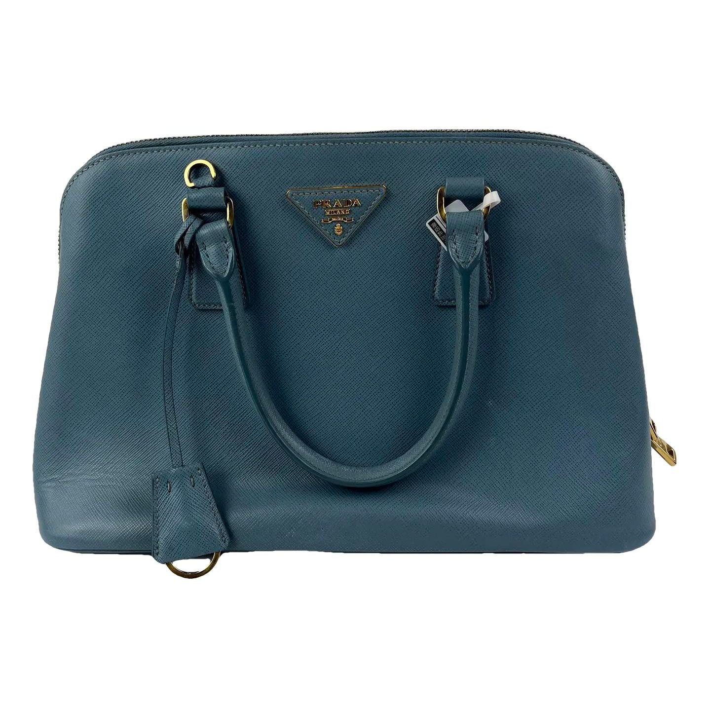 Promenade leather handbag