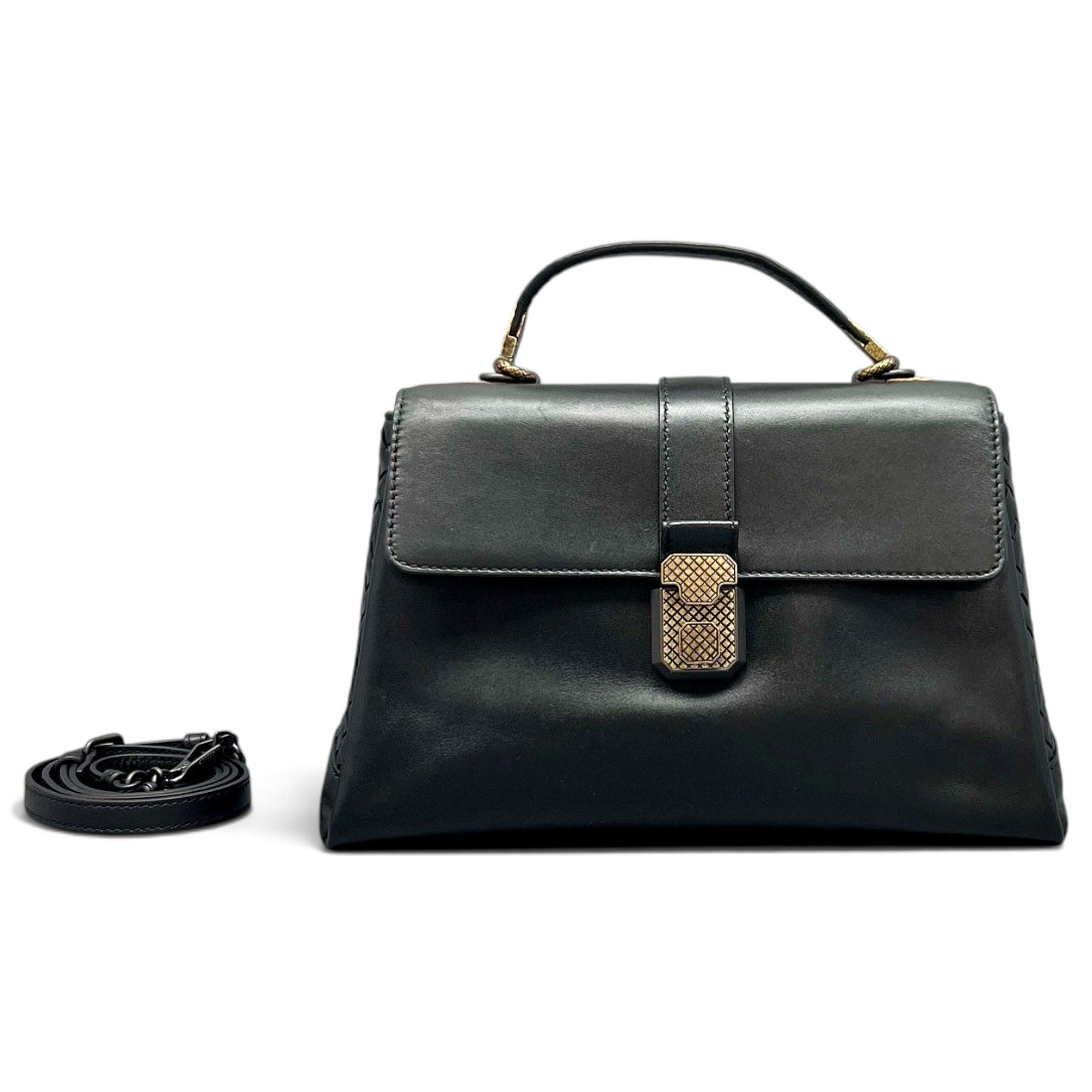 Leather crossbody bag